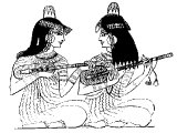 Egyptian Lutes or lyres